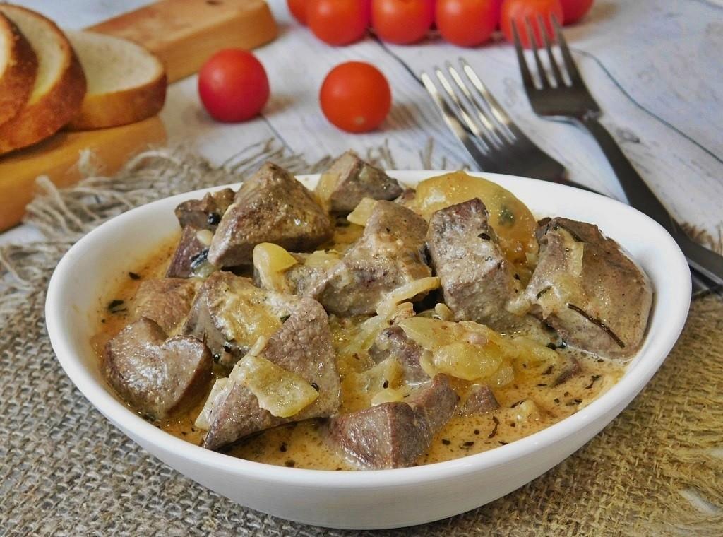 Свиные ребрышки с картошкой на сковороде жареные луком рецепт пошаговый с фото