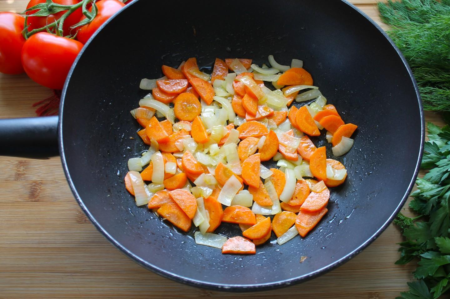 Жареные овощи на сковороде рецепт с фото