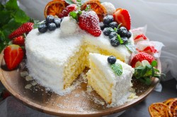 Миндально кокосовый бисквит рецепт. tort s kokosom 1615280061 32 min. Миндально кокосовый бисквит рецепт фото. Миндально кокосовый бисквит рецепт-tort s kokosom 1615280061 32 min. картинка Миндально кокосовый бисквит рецепт. картинка tort s kokosom 1615280061 32 min. Для тех, кто уже приготовил торт «Фереро Роше» и «Сникерс», следующий «конфетный» торт. На этот раз по мотивам знаменитых «Рафаэлло». Рецепт и фото Ксении Боровковой.