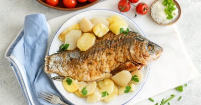 Запеченный карась