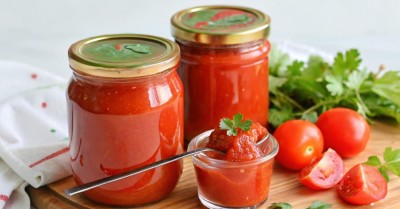 Томатная паста домашняя без соли и без сахара