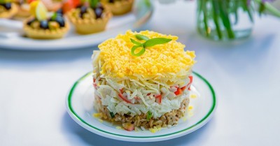 Салат Аристократ с тунцом