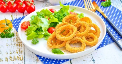 Луковые кольца в аэрогриле
