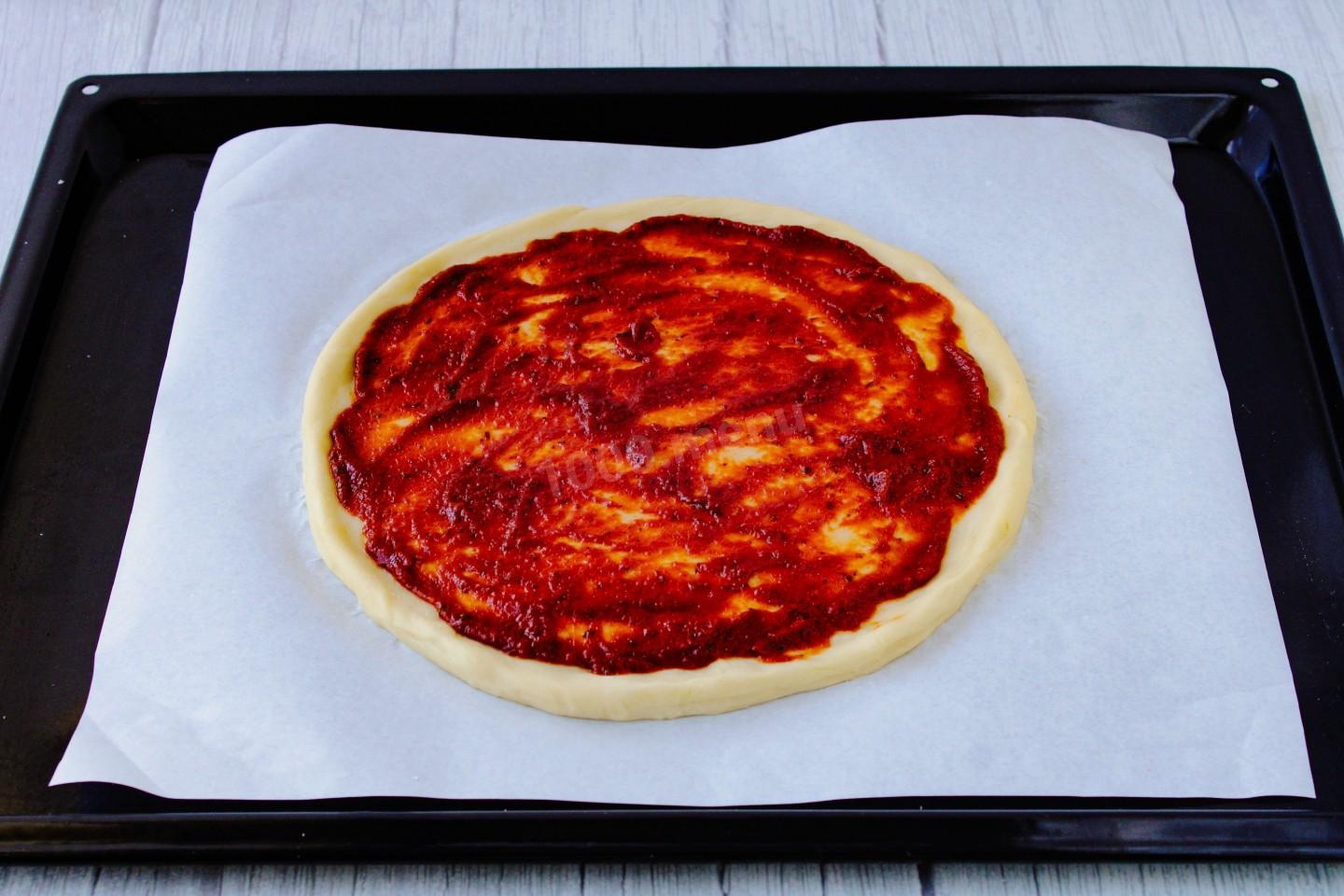 быстрая пицца за 10 минут на кефире в духовке фото 109