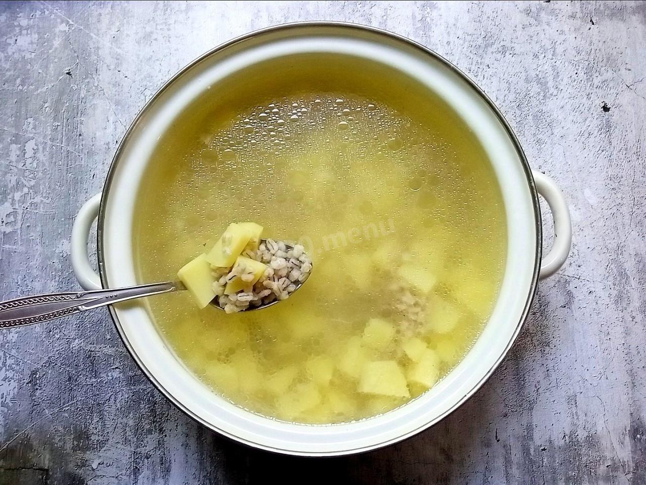 Суп кипит