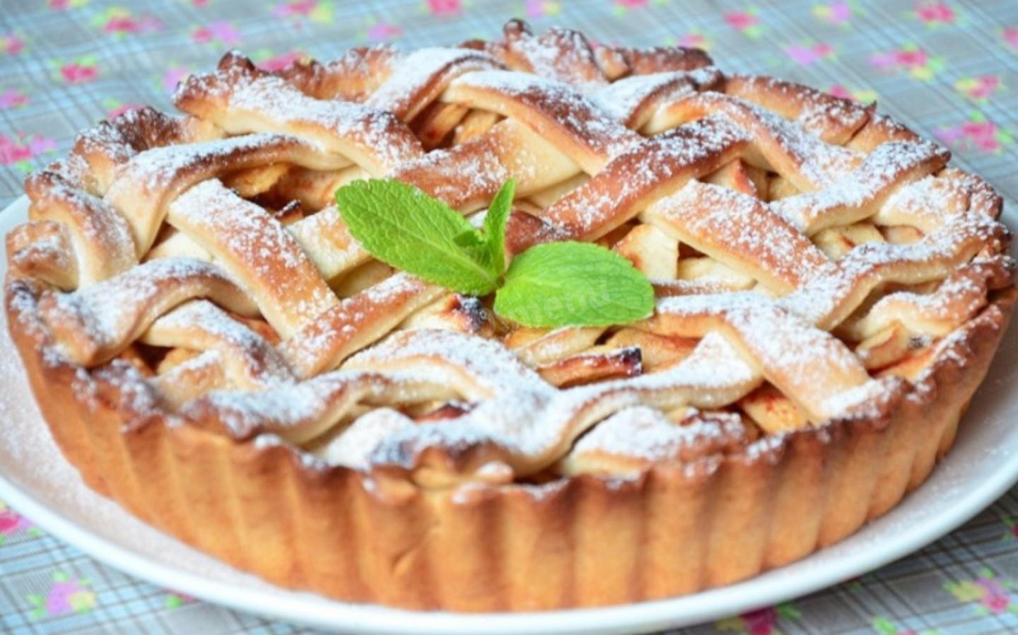 Пироги С Яблоками Рецепты С Фото Легкие