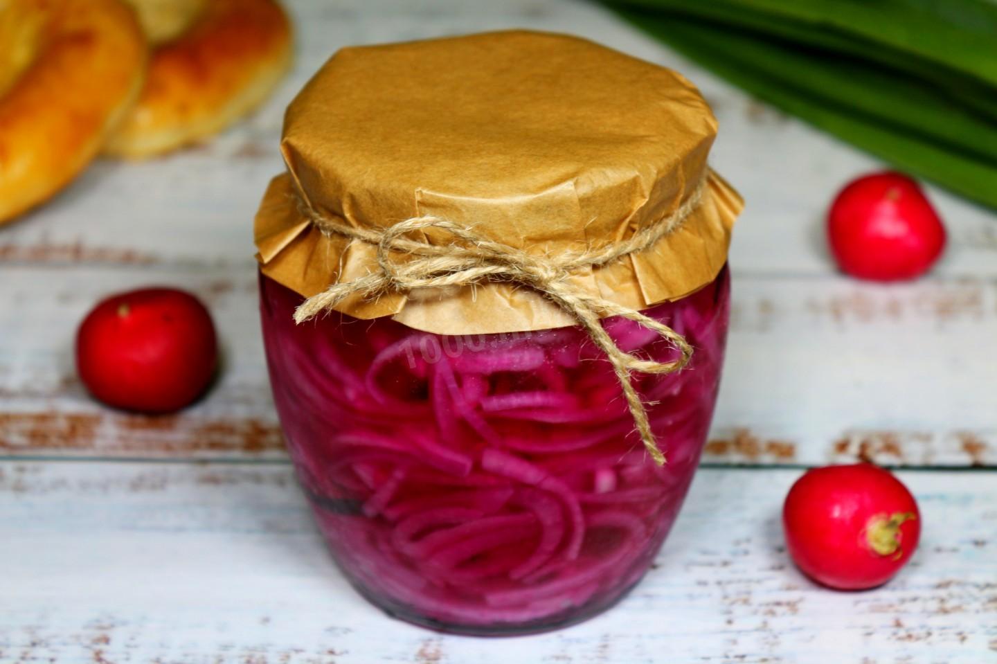 Фиолетовый лук рецепты на зиму