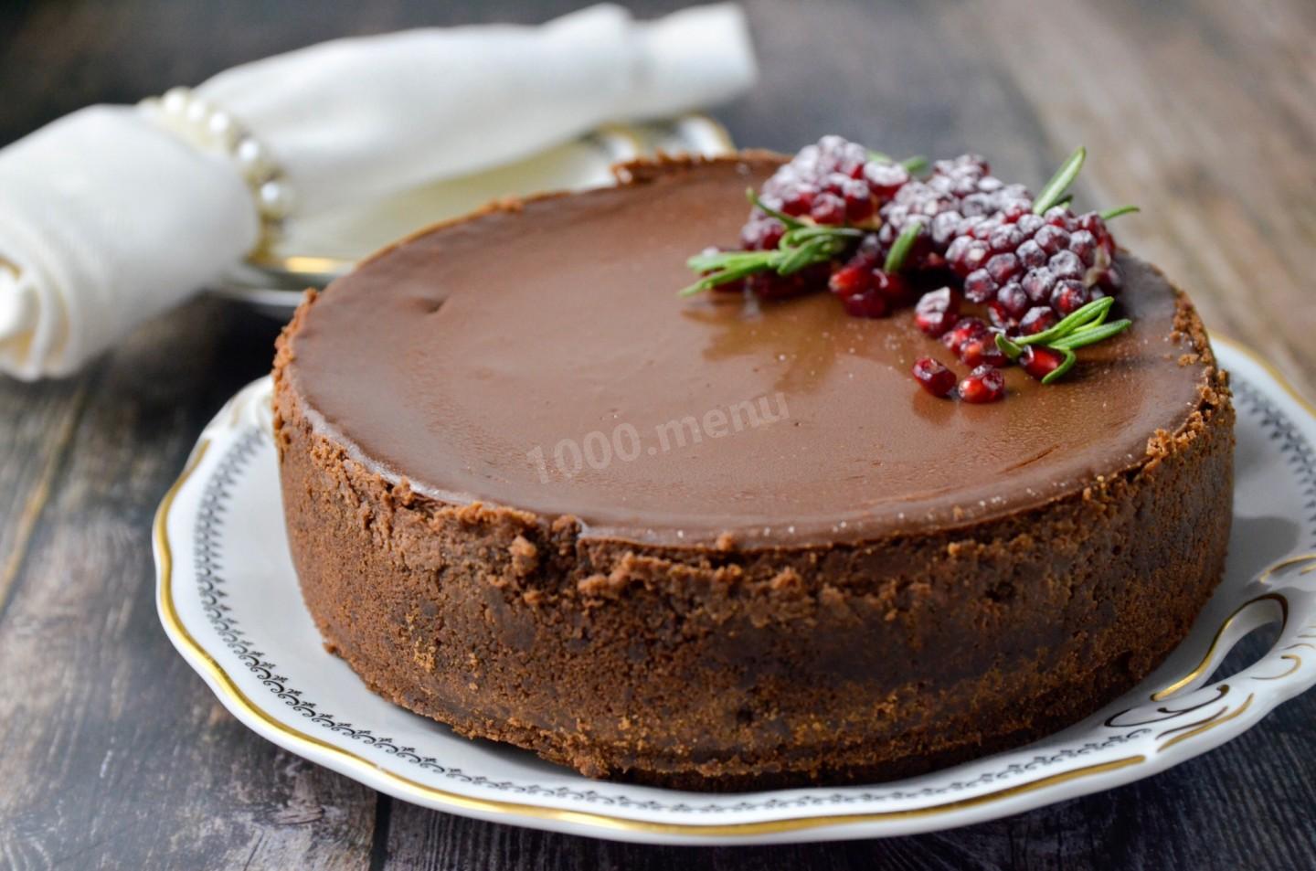 Шоколадный чизкейк