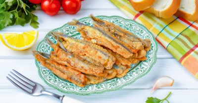 Мойва жареная в кляре
