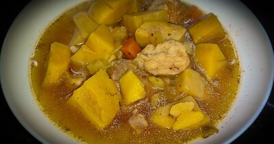 Шурпа в афганском казане