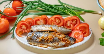 Скумбрия запечённая в духовке с соусом Терияки
