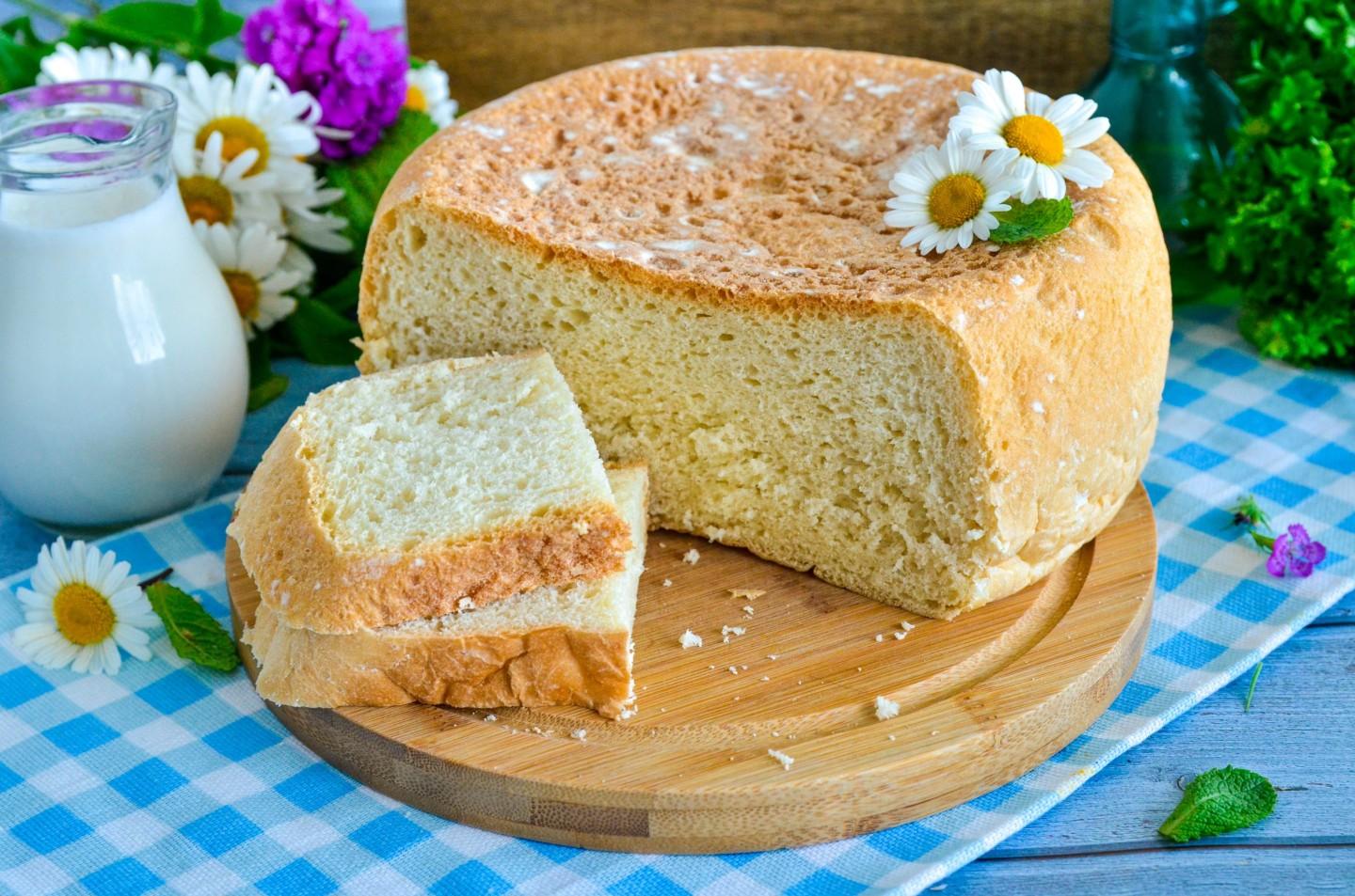 рецепт белого хлеба в мультиварке фото