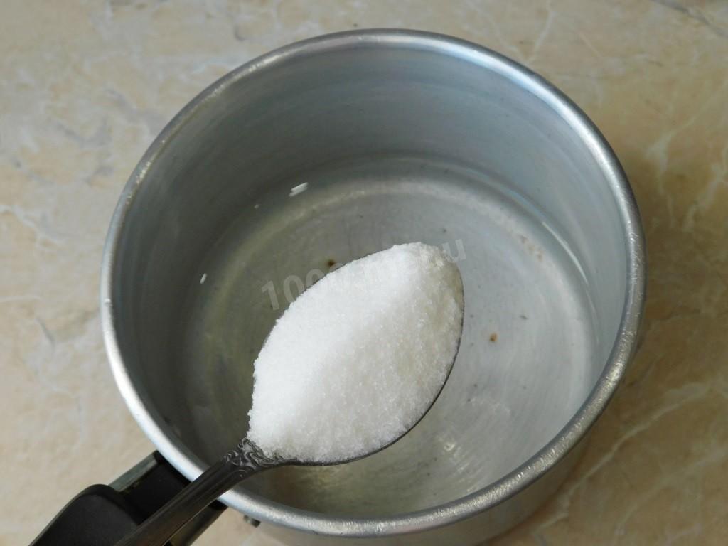 Сироп вода сахар пропорции