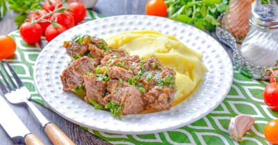 Мясо по кремлевски из говядины классическое