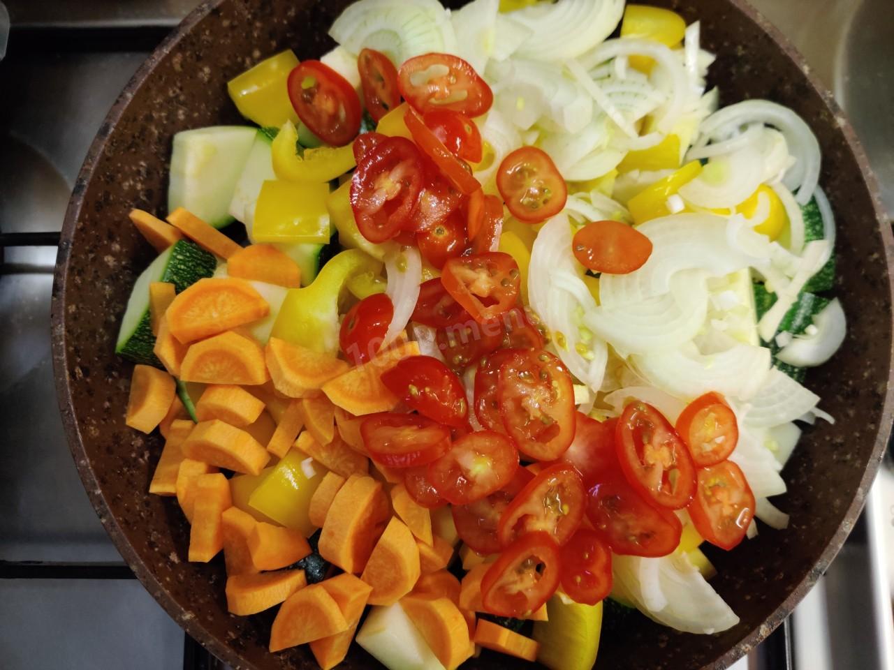 Рецепт Тушеных Овощей Пошагово С Фото
