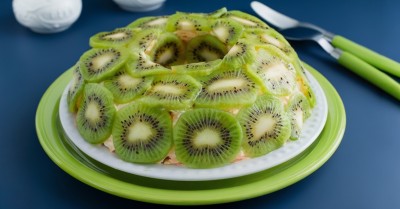 Салат Малахитовый браслет с киви