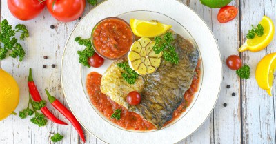 Филе карпа в духовке