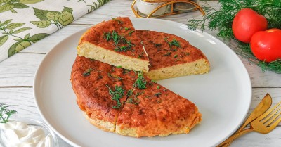 Запеканка из кабачков в мультиварке