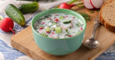 Окрошка на тане ПП