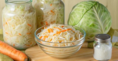 Квашеная капуста классическая в банке