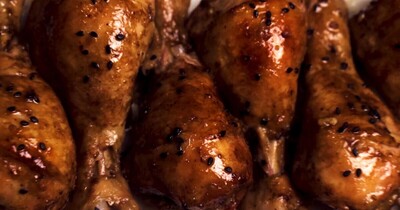 Куриные голени терияки