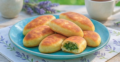 Пирожки со щавелем жареные на сковороде