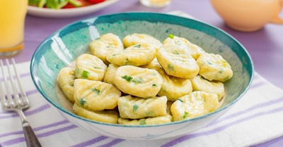 Ленивые вареники с луком