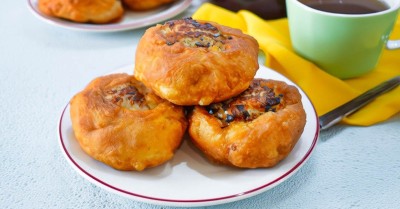 Беляши на сковороде с мясом жареные