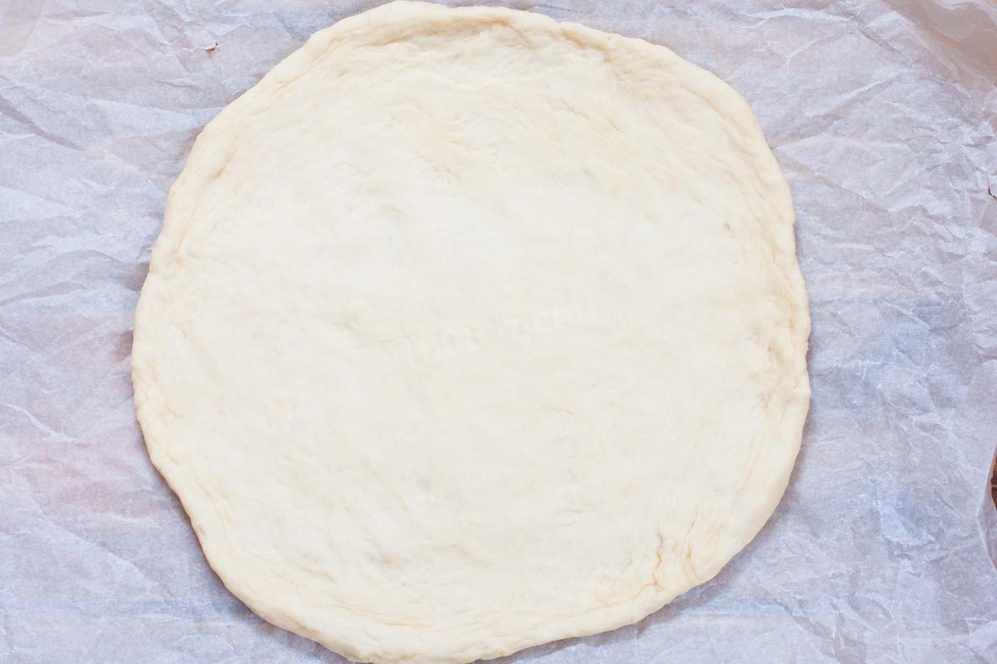 как делать черное тесто для пиццы фото 72