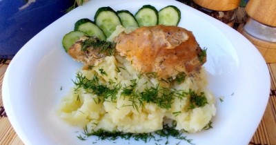 Голени куры в мультиварке