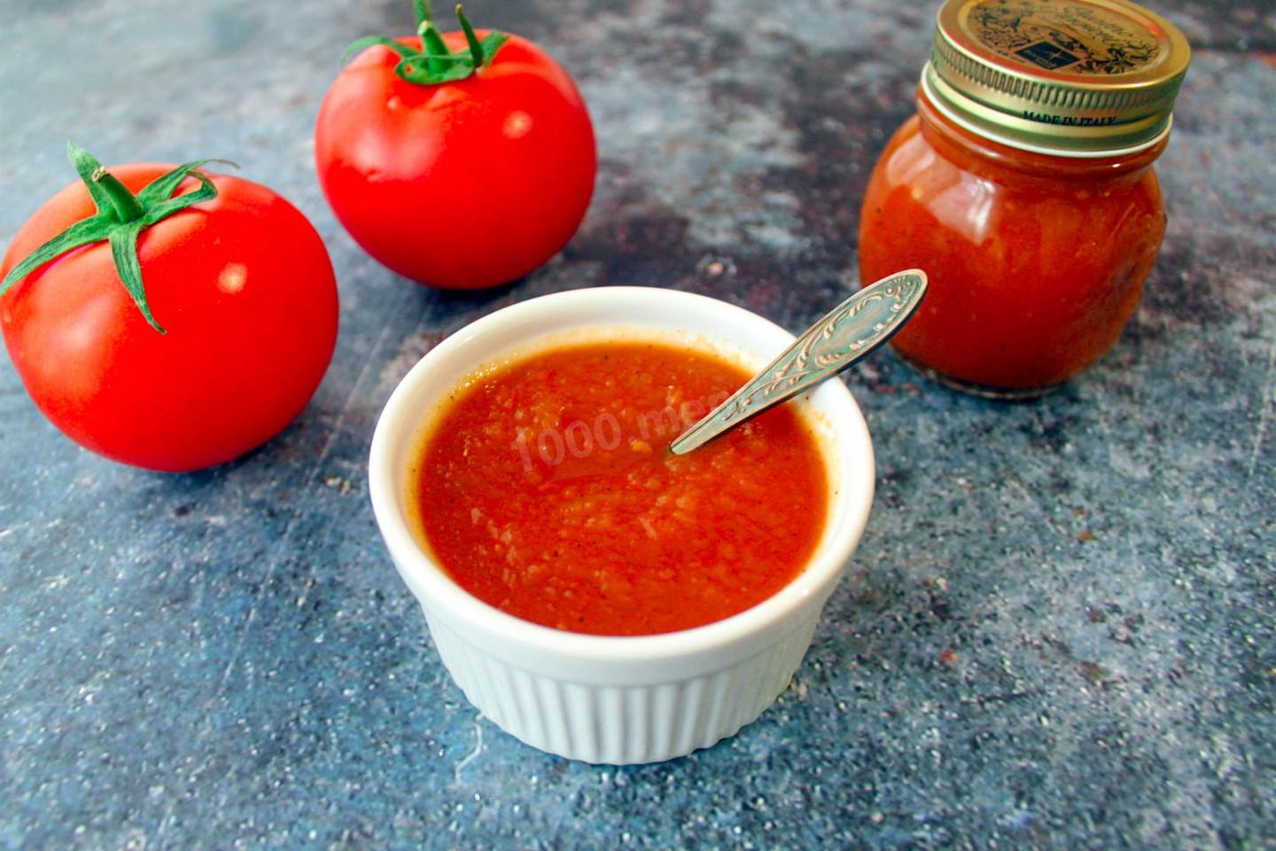 Рецепт приготовления домашнего кетчупа из помидор на зиму с пошаговыми фото