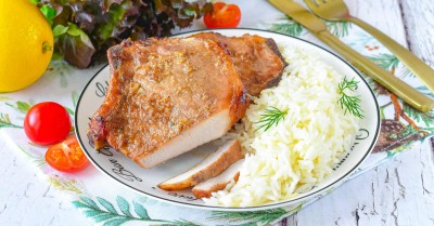 Эскалоп в аэрогриле из свинины