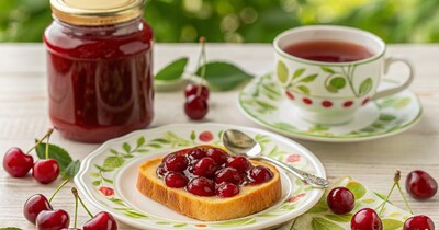 Вишневое варенье без сахара ПП
