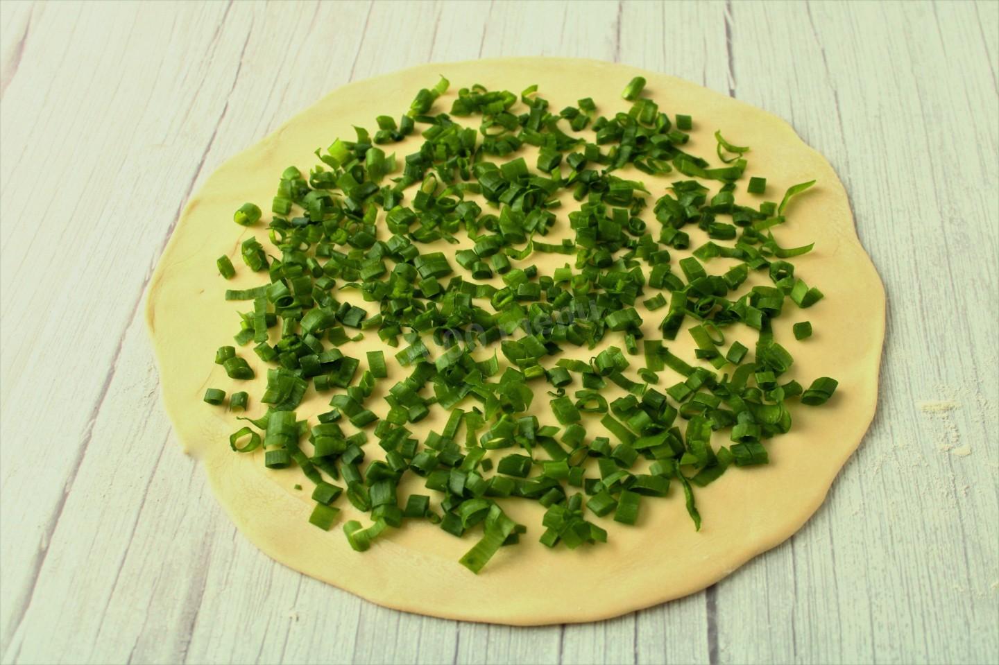 Рецепты зеленого теста. Китайские лепешки с зеленым луком. Лепешки с зеленым луком.