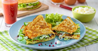 Овсяноблин на завтрак для правильного питания ПП