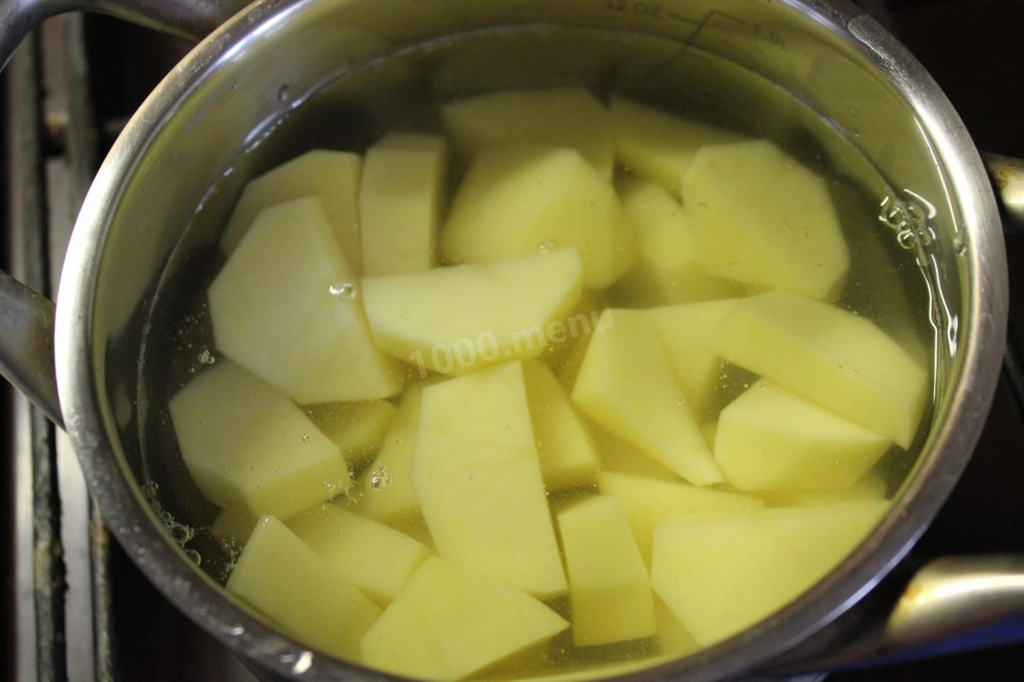 Как красиво нарезать картофель в суп.