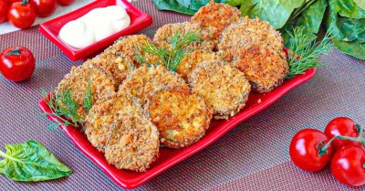 Хрустящие баклажаны в духовке