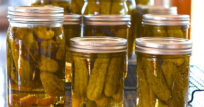 Огурцы с яблоками и душистым перцем на зиму маринованные