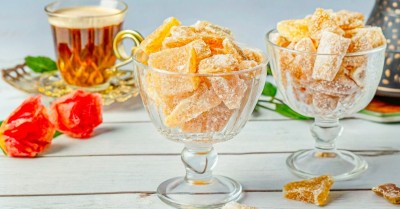 Цукаты из дыни с лимонной кислотой