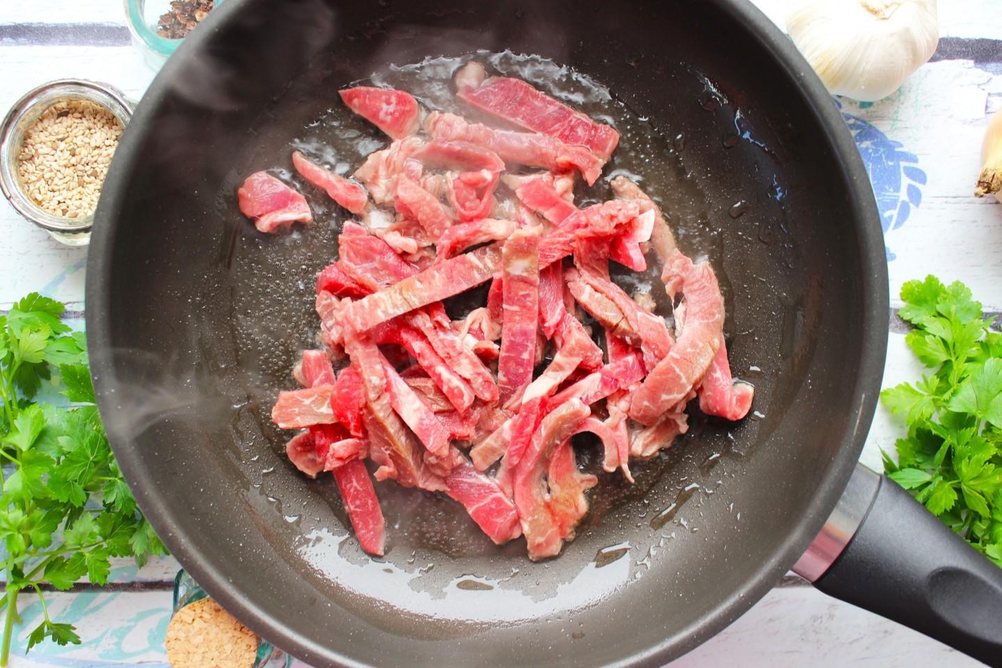 Приготовление мяса по корейски