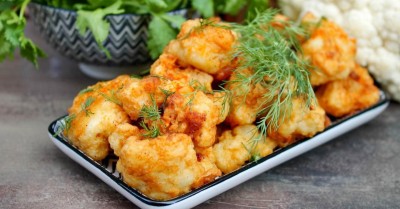 Цветная капуста в кляре на сковороде