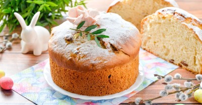 Кулич панеттоне на закваске левито мадре