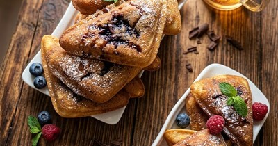 Пирожки в мультипекаре с джемом