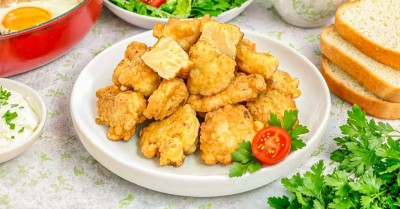 Замороженная цветная капуста на сковороде