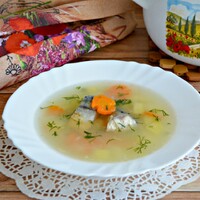 Уха из скумбрии свежемороженой