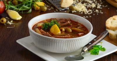 Солянка с перловкой