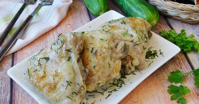 Куриные бедра в крахмале на сковороде