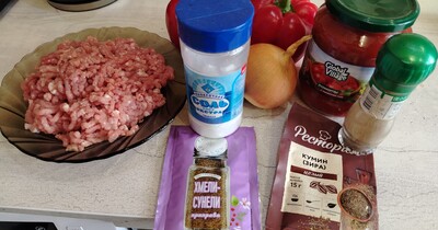 Соус Болоньезе с болгарским перцем