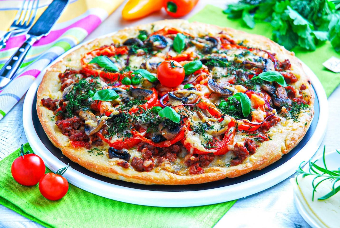пицца рецепт мясная итальянская фото 80
