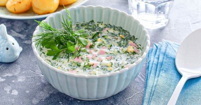 Окрошка на минералке